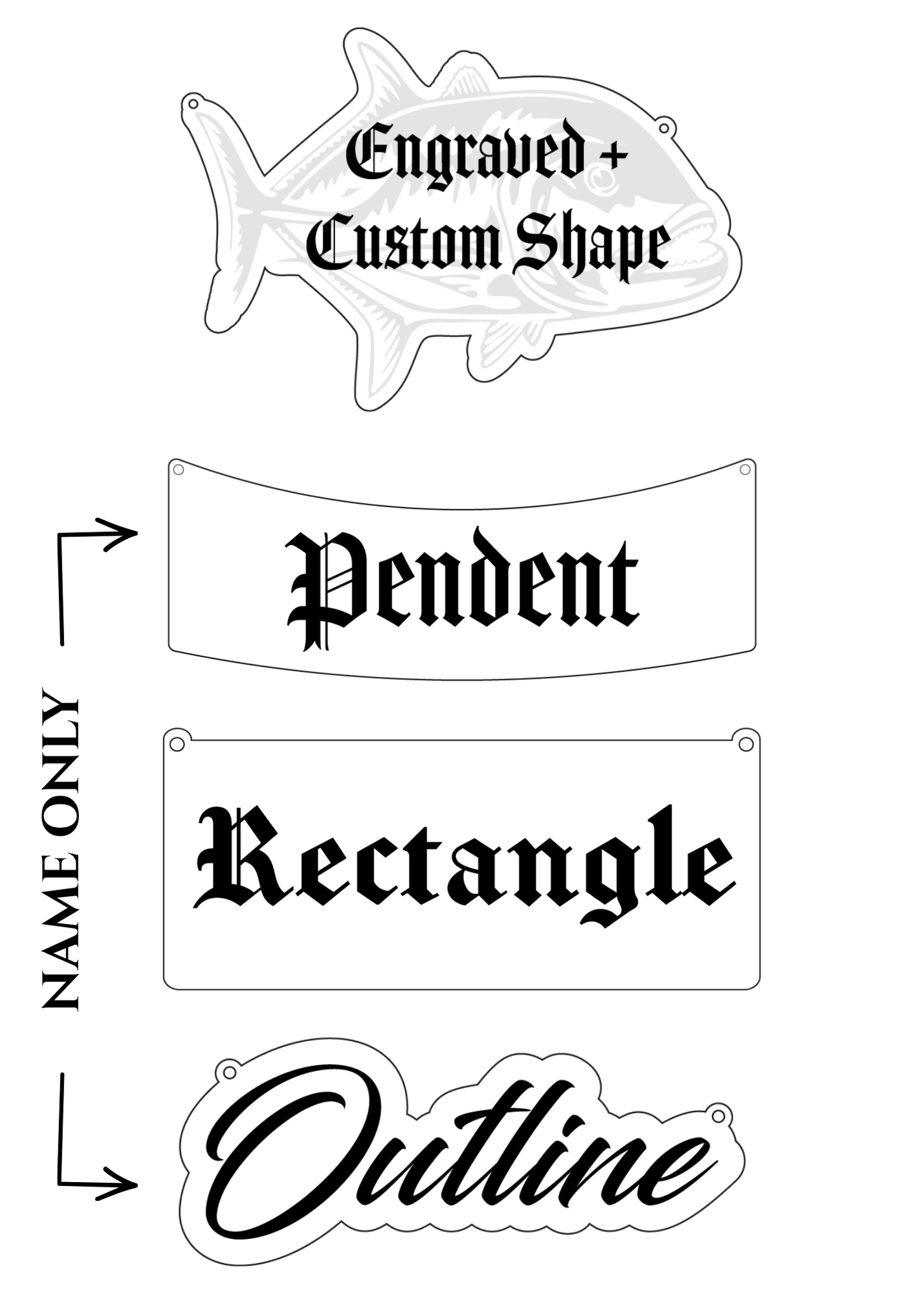 Acrylic Name Plate